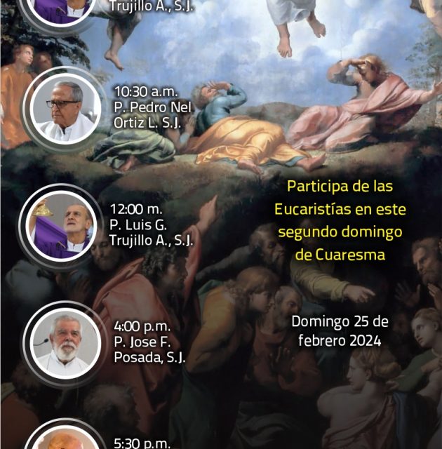 Eucaristías Dominicales 25 feb 2024b