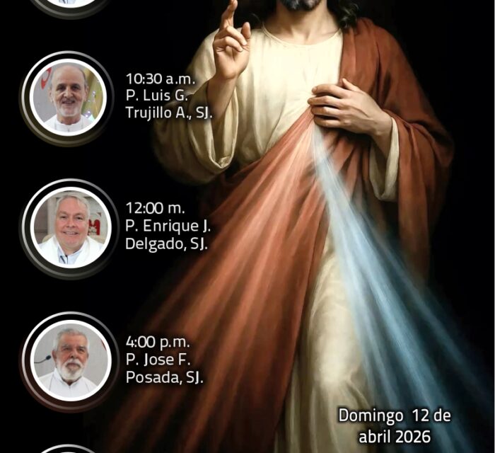 Eucaristías Dominicales 12 de abril de 2026