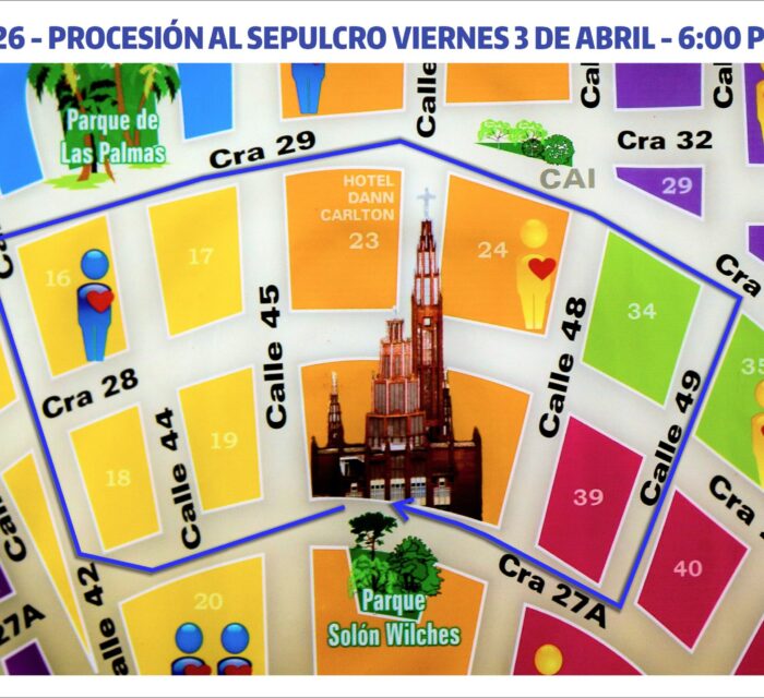Recorrido Procesión al Sepulcro WEB