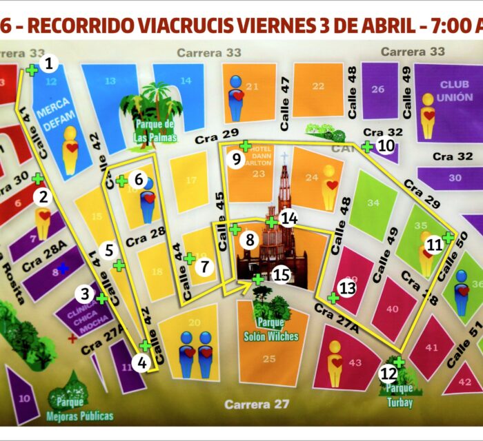 Recorrido Viacrucis 2026 web