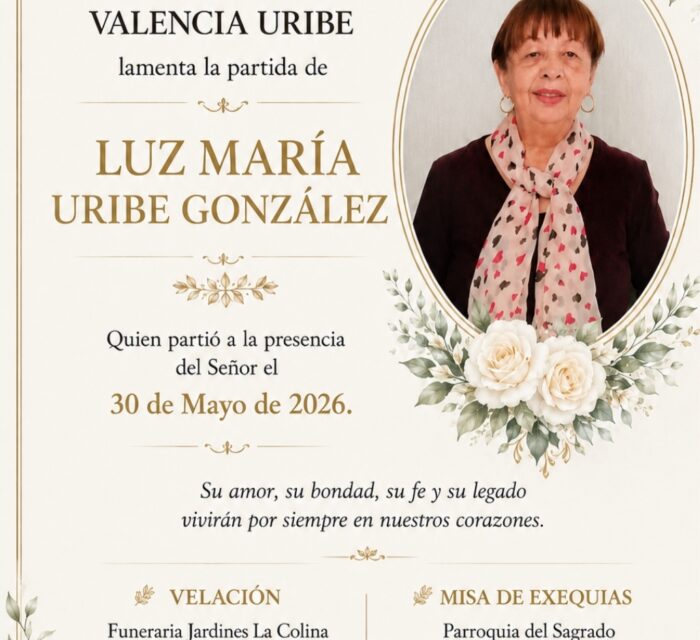 Exequia doña Luz María