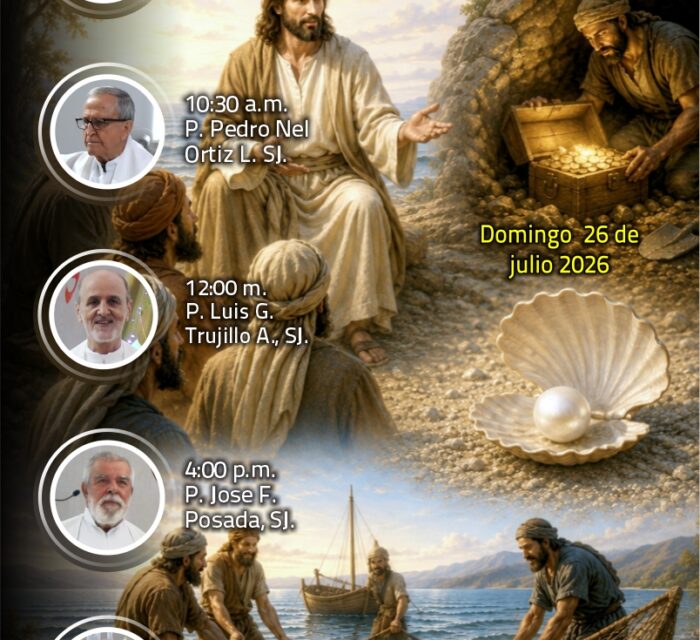 Eucaristías Dominicales 26 de julio de 2026