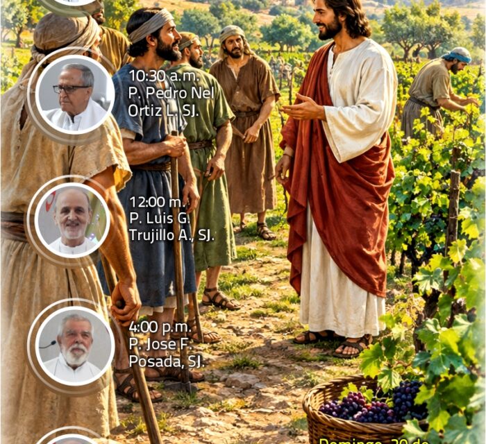 Eucaristías Dominicales 20 de septiembre de 2026
