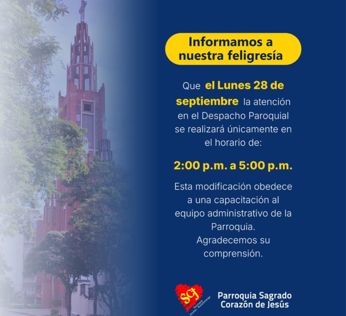 Informe a la Feligresia web
